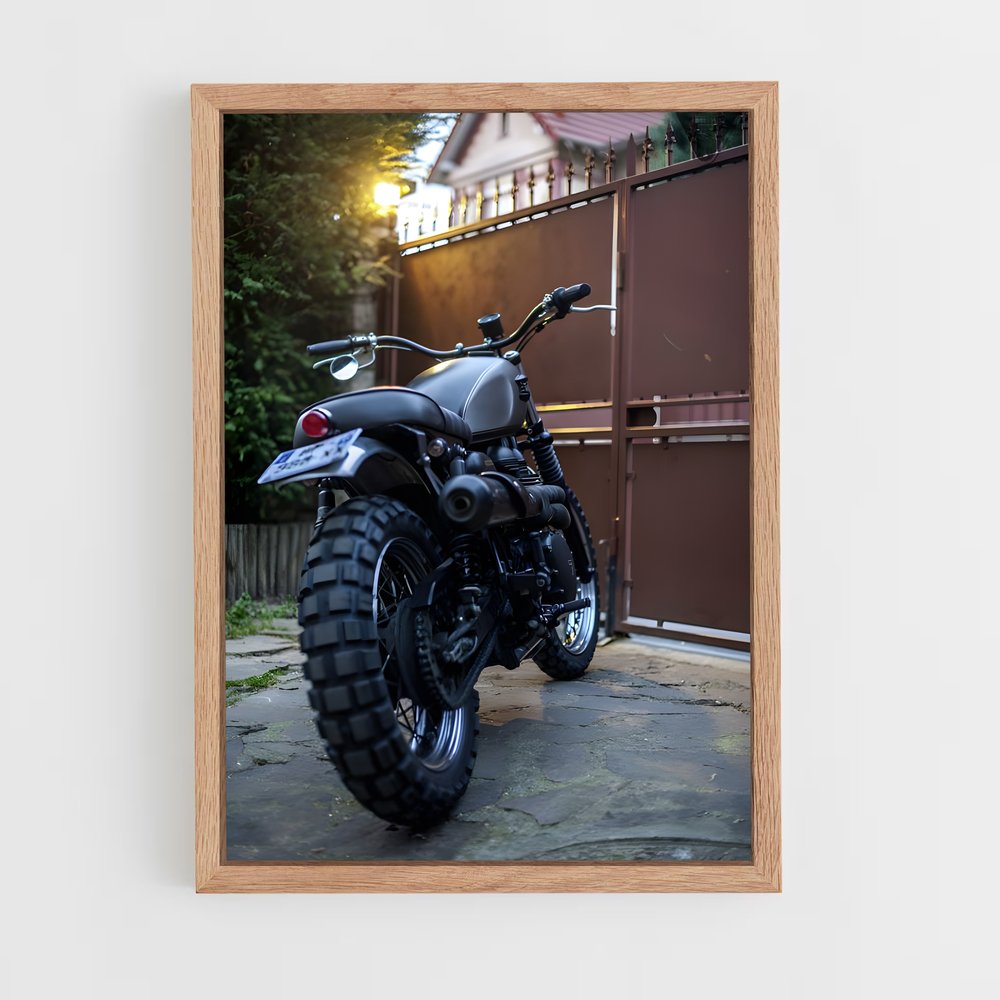 Poster Scrambler de rue éclatant – affiche Triumph (vue 4)